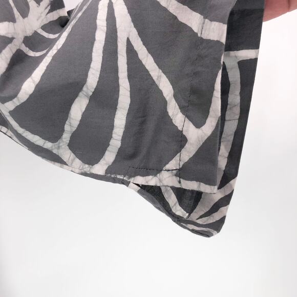 NEW Global Mamas Swing Dress Sz Large Organic Cotton Cowl Neck Canopy Fair Trade - Picture 4 of 9